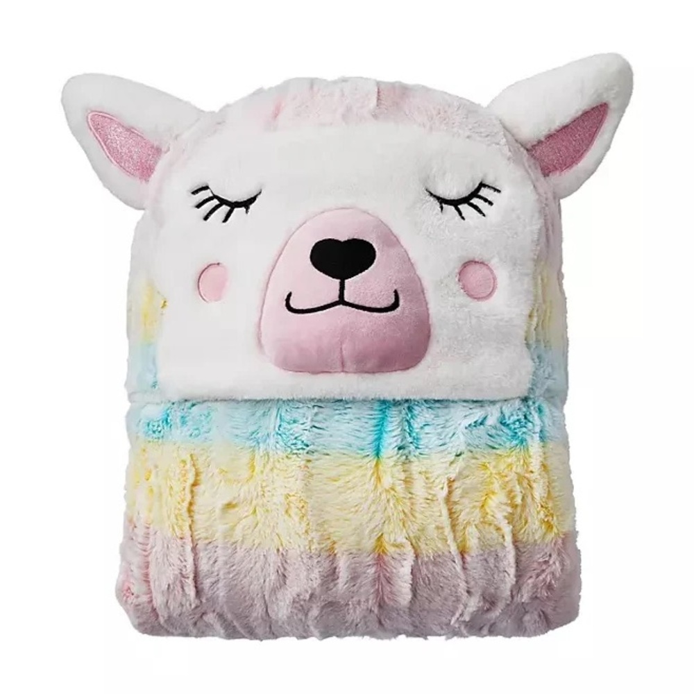 NWT Member’s Mark Cozy Critter Wrap- Llama